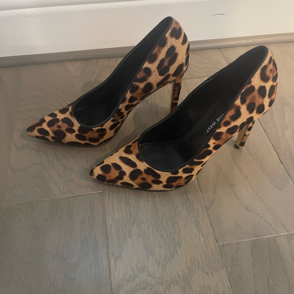 Nine West Leopard Print Heels